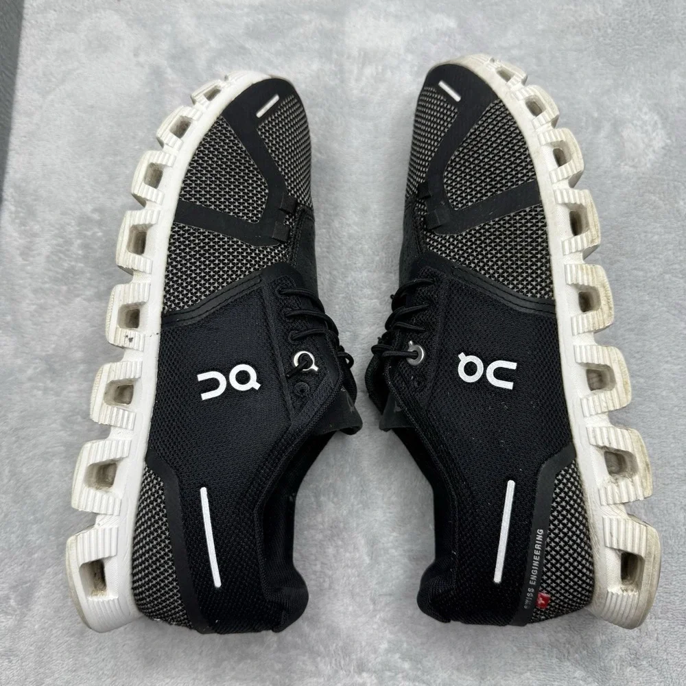 On Cloud 5 Combo Women's 8 Black Alloy Running Shoes 79.98846 CloudTec